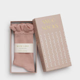 Katie Loxton Pink Ruffled Gift Boxed Socks
