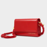 Katie Loxton Red Arden Braided Mini Bag