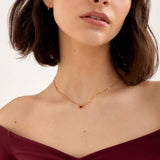 Katie Loxton Rouge Waterproof Gold Heart Necklace