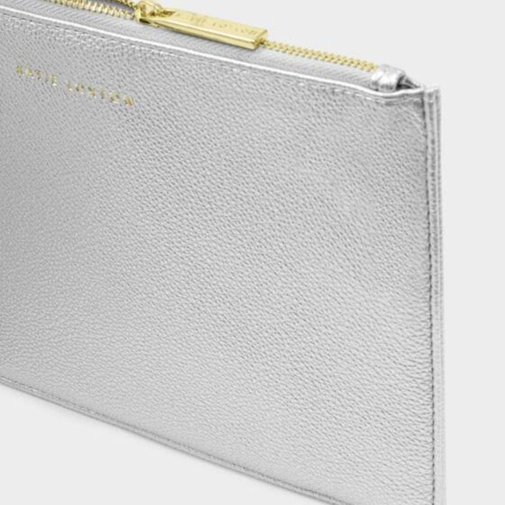 Katie Loxton Silver Hallie Wristlet Pouch