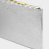 Katie Loxton Silver Hallie Wristlet Pouch
