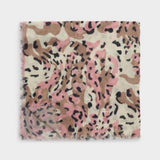 Katie Loxton Soft Taupe, Blush Pink & Brown Tortoiseshell Printed Scarf
