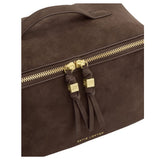 Katie Loxton Soho Large Makeup & Wash Bag - Chocolate