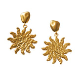 Katie Loxton Solesi Sun Waterproof Earrings - Gold