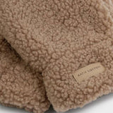 Katie Loxton Tan Teddy Mittens with Cord