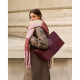 Katie Loxton Taya Cherry Hand Woven Suedette Tote Bag