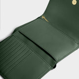 Katie Loxton Taya Woven Purse - Forest Green