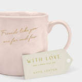 Katie Loxton 'Friends Like You Are Far & Few' Gift Bow Mug