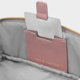 Katie Loxton Deep Rose Fold-Out Mirror Makeup Bag