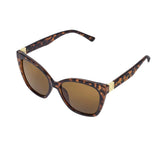 Katie Loxton Mykonos Oversized Cat-Eye Sunglasses - Dark Tortoiseshell