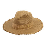 Katie Loxton One Size Straw Fedora Hat