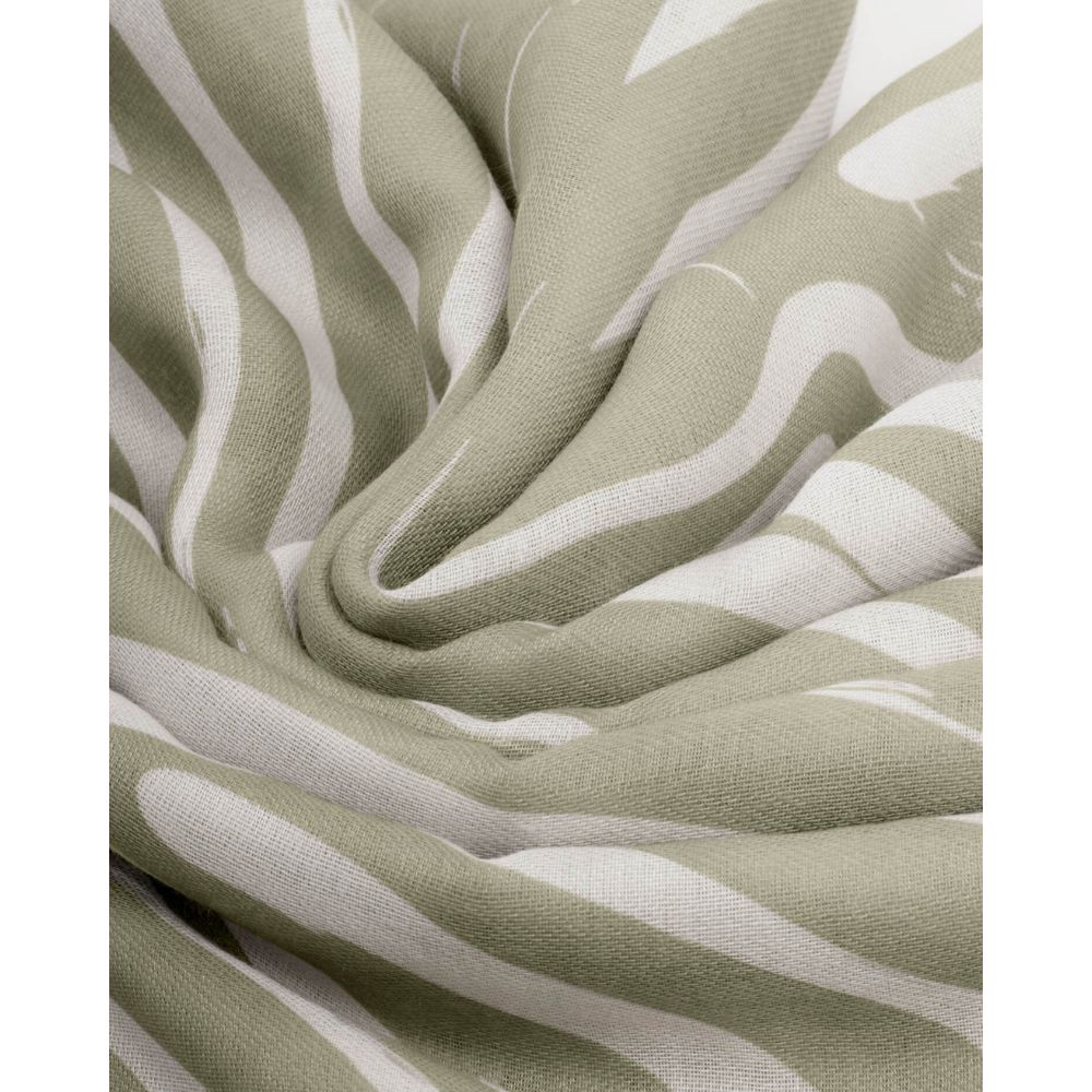 Katie Loxton One Size Waved Lines Scarf - Sage