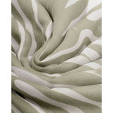 Katie Loxton One Size Waved Lines Scarf - Sage