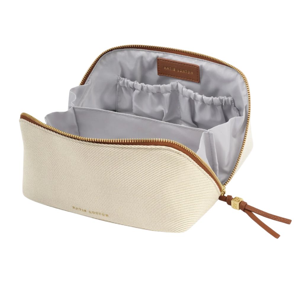 Katie Loxton Soho Medium Canvas Makeup & Wash Bag