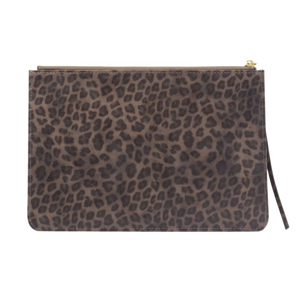 Katie Loxton Tassel Charm Pouch - Leopard Print