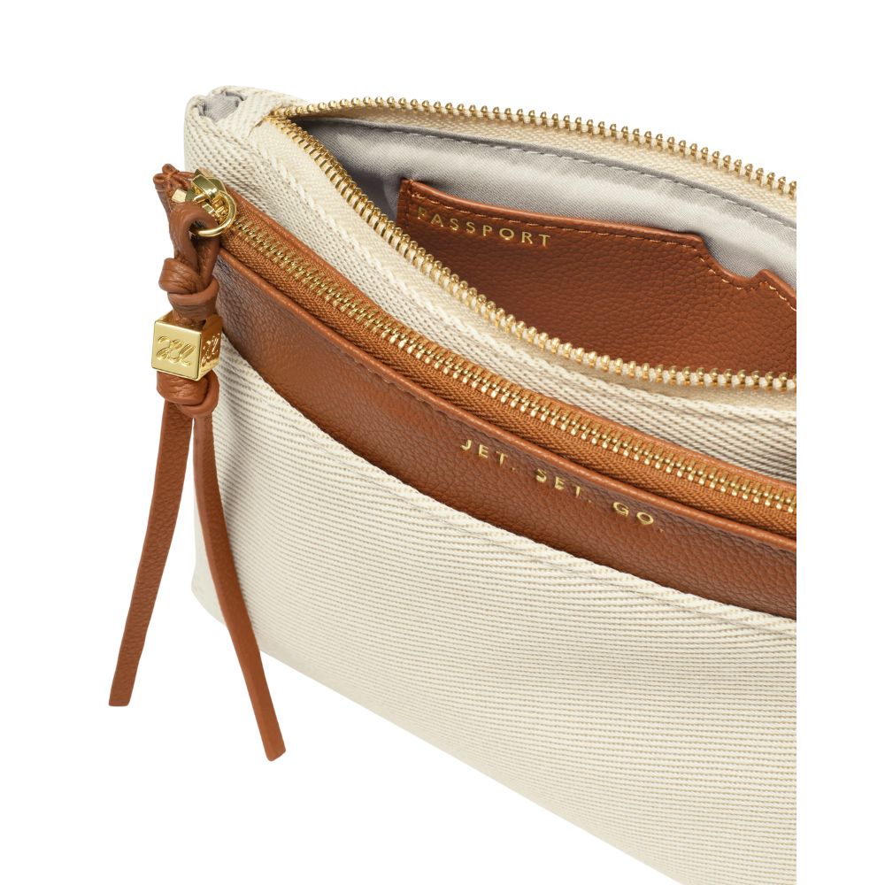 Katie Loxton Travel Canvas Duo Pouch