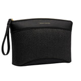 Katie Loxton Wristlet Raffia Clutch Bag - Black