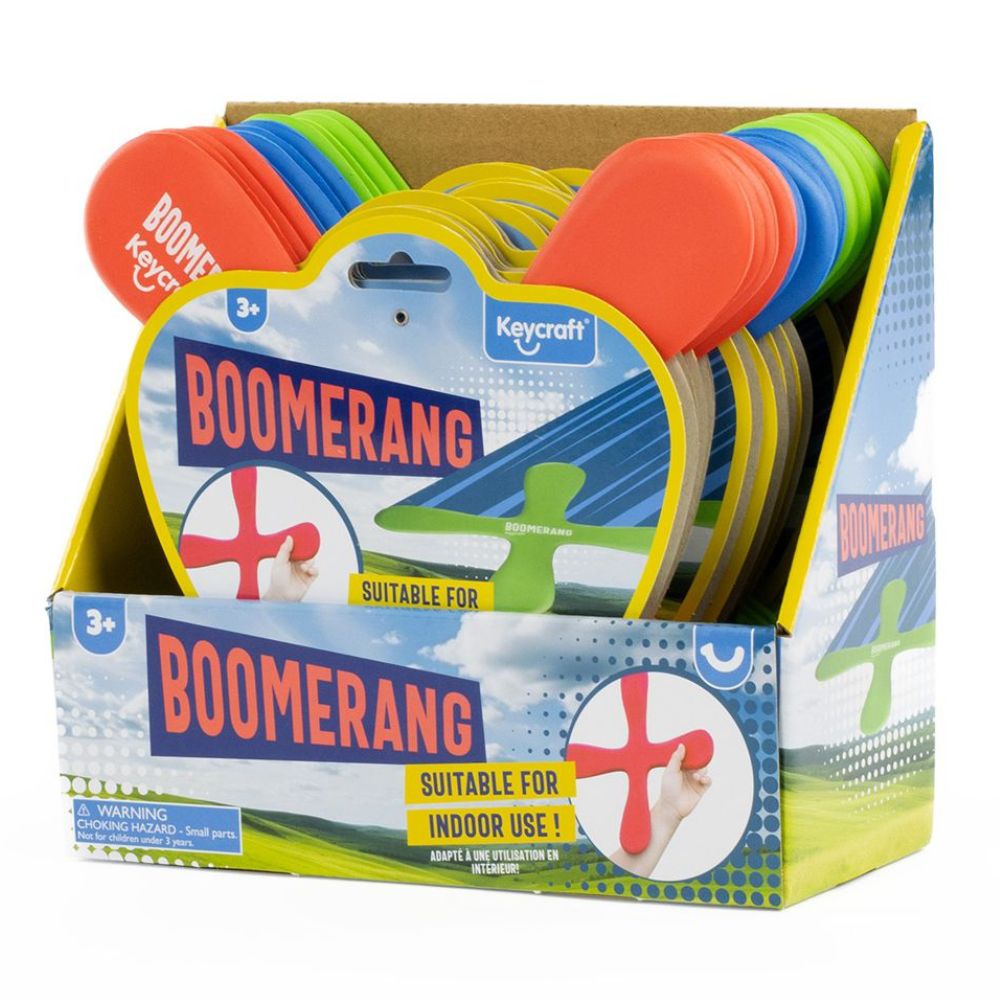 Keycraft Indoor Boomerang (Choice of 3)