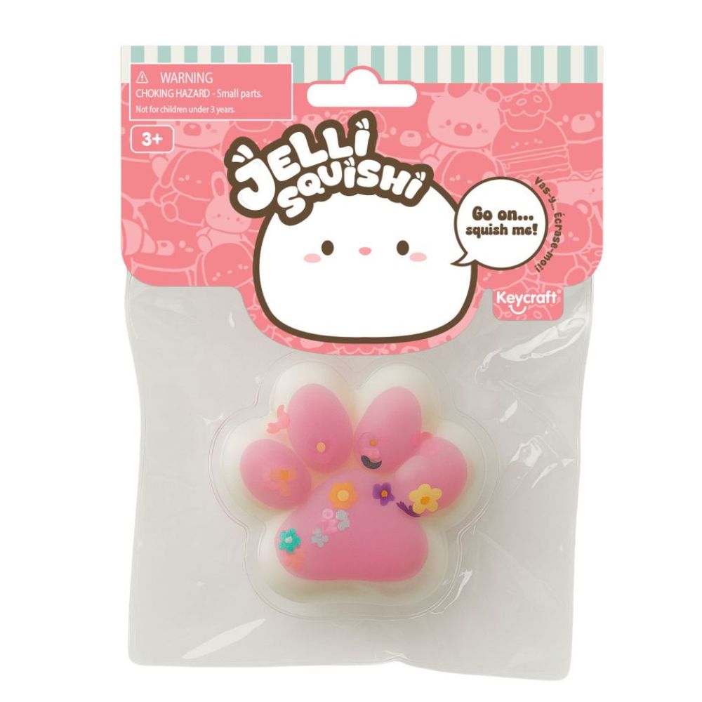 Keycraft Jelli Squishi Small Paw (Choice of 5)