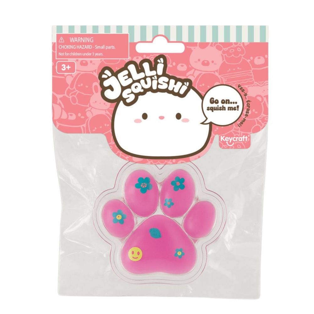 Keycraft Jelli Squishi Small Paw (Choice of 5)