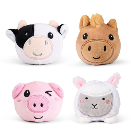 Keycraft Farm Animal Squishy Plushies Sensory Toys (Choice of 4)
