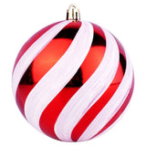 Koopman 10cm Candy Cane Pattern Christmas Baubles (Set of 5)