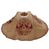 Koopman 120cm Jute Christmas Tree Base Cover (Choice of 3)