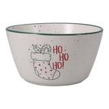 Koopman 14cm Festive Stoneware Bowl - (Choice of 4)