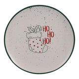 Koopman 20cm Festive Stoneware Plate - (Choice of 4)