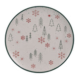 Koopman 26.5cm Festive Stoneware Plate - (Choice of 4)