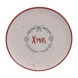 Koopman 26.5cm Festive Stoneware Plate - (Choice of 4)