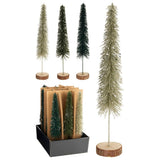 Koopman 33cm Glitter Tree Ornament - (Choice of 3)