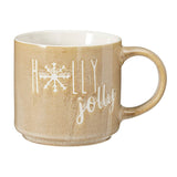 Koopman 400ml Christmas Stoneware Mug - (Choice of 4)