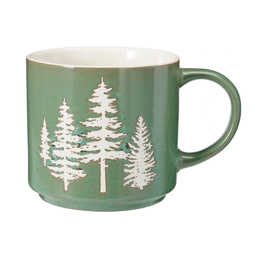 Koopman 400ml Christmas Stoneware Mug - (Choice of 4)