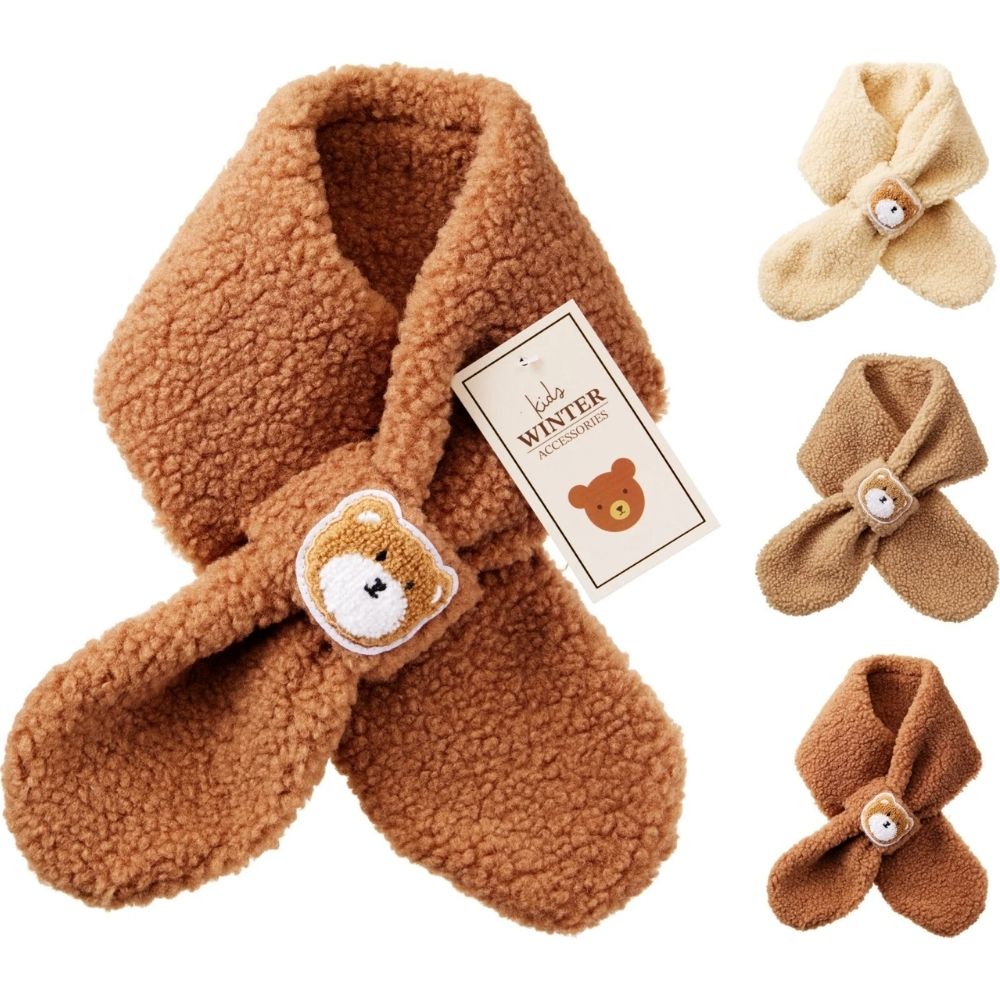 Koopman 74cm Children's Bear Scarf - (Choice of 3)