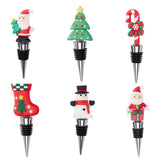 Koopman Christmas Character Bottle Stopper - (Choice of 6)