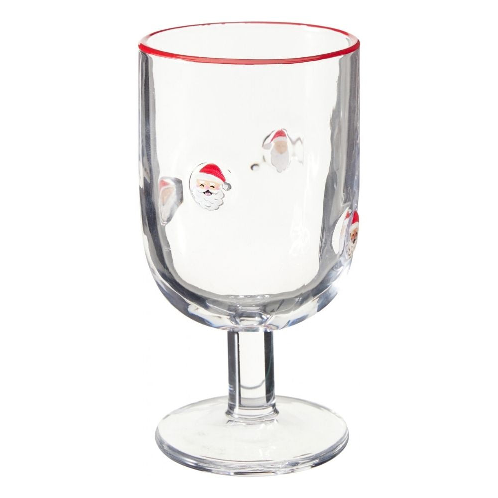 Koopman Christmas Character Glass Wine Glass - (Choice of 4)