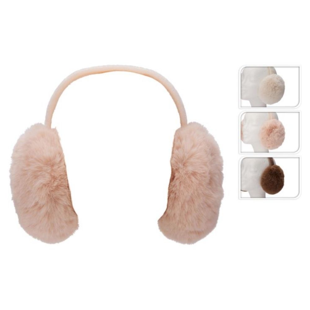 Koopman Fluffy Women's Ear Muffs - (Choice of 3)