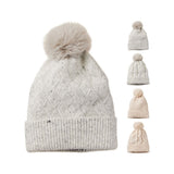 Koopman Knitted Hat with Pom Pom - (Choice of 4)
