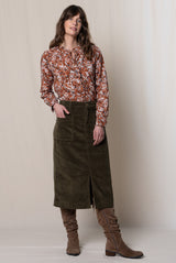 Lily & Me 10 Ginger Rita Frill Connie Shirt