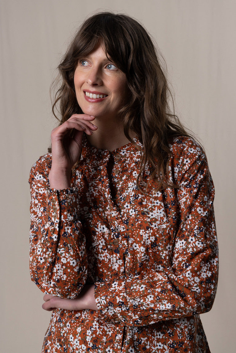 Lily & Me 10 Ginger Rita Frill Connie Shirt