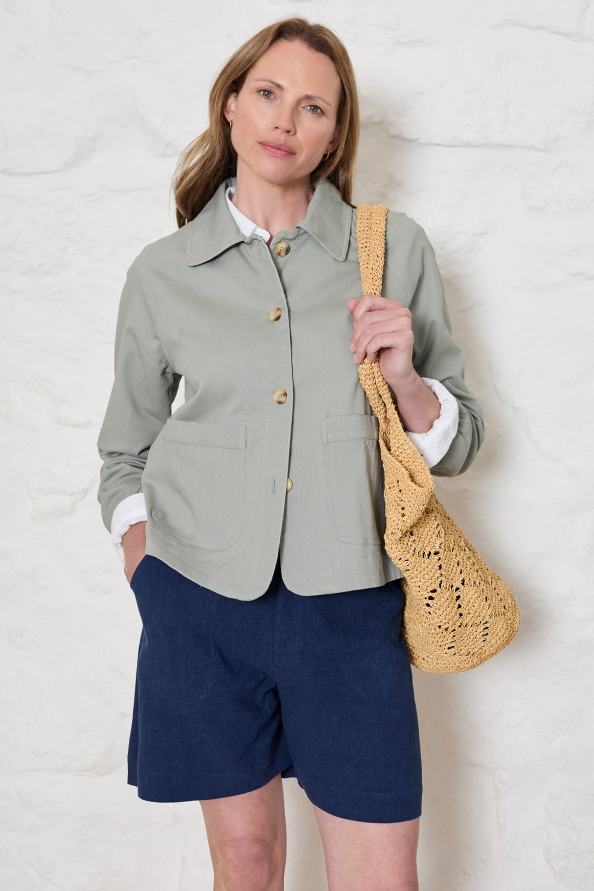 Lily & Me 18 Sage Kynance Twill Jacket - LM25000S