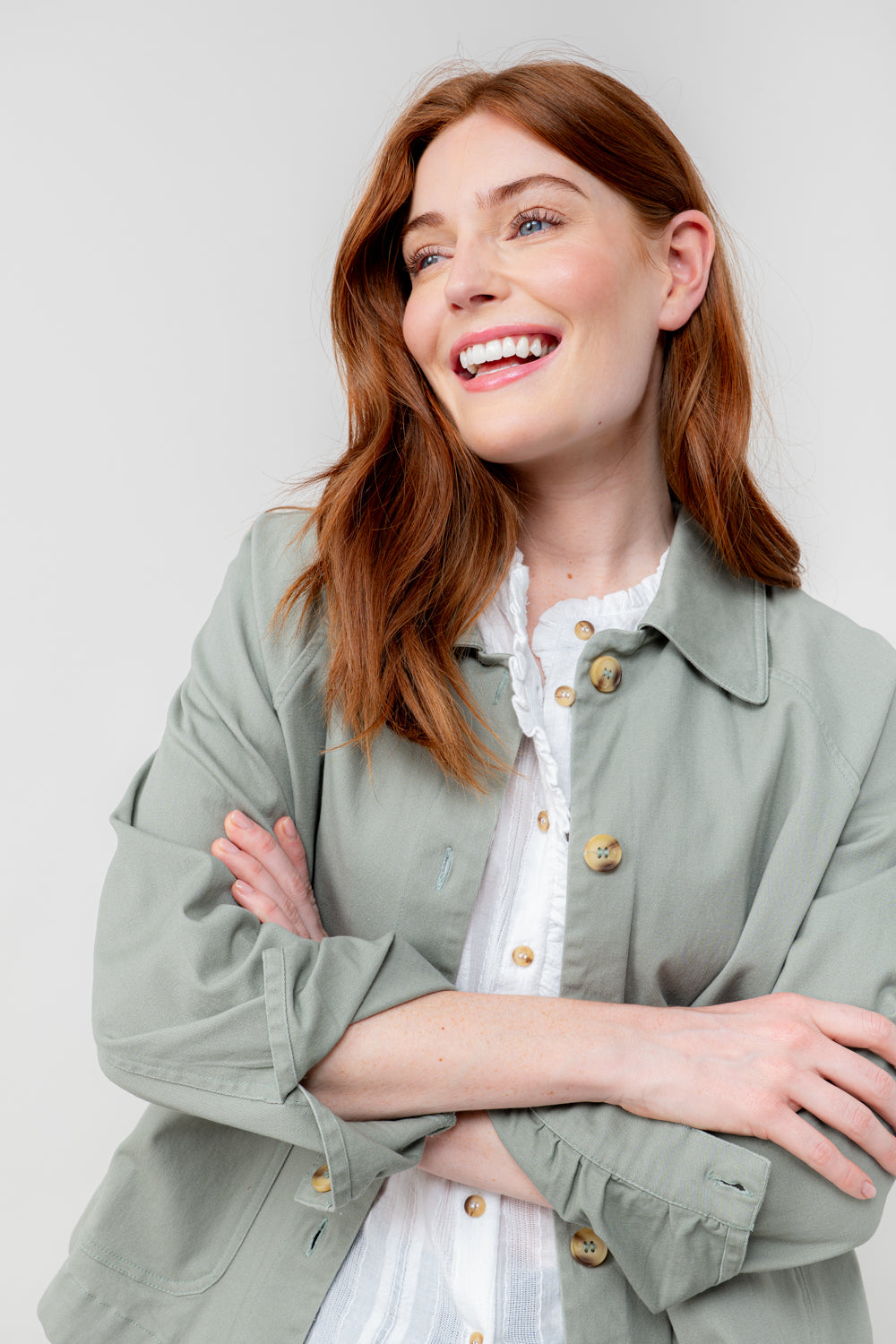 Lily & Me 18 Sage Kynance Twill Jacket - LM25000S