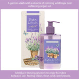 Heathcote & Ivory 250ml English Lavender Hand & Body Wash - FG6739