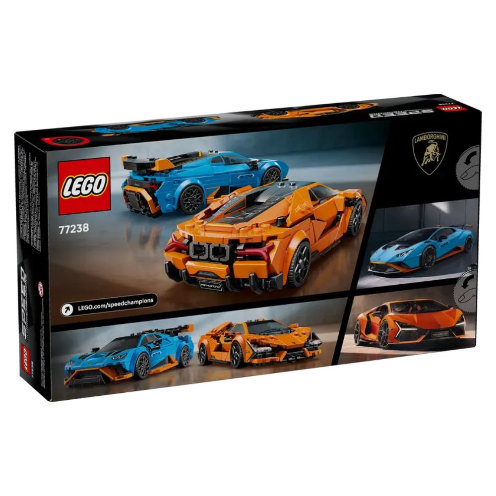 Lego Speed Champions Lamborghini Revuelto & Huracán STO
