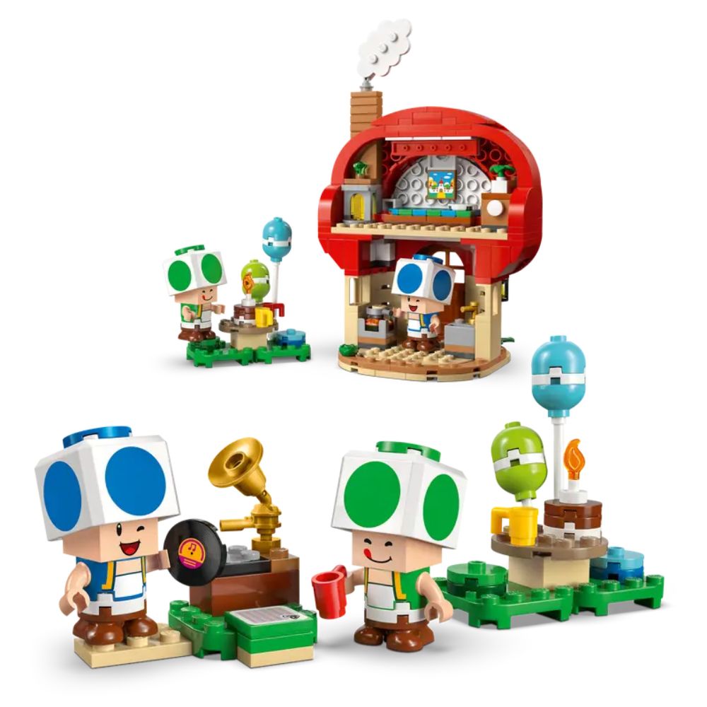 Lego Super Mario Party at Toad's House