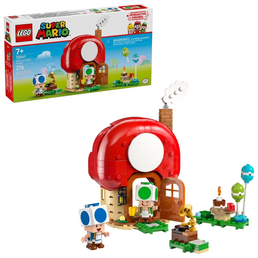 Lego Super Mario Party at Toad's House