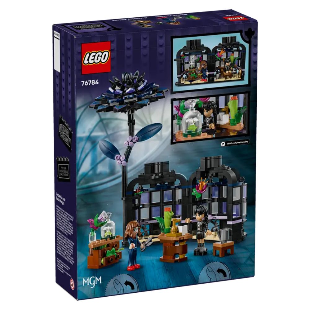 Lego Wednesday Black Dahlia Flower