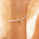 Life Charms Happy 70th Birthday Bracelet - Silver