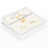 Life Charms Happy 80th Birthday Bracelet - Silver